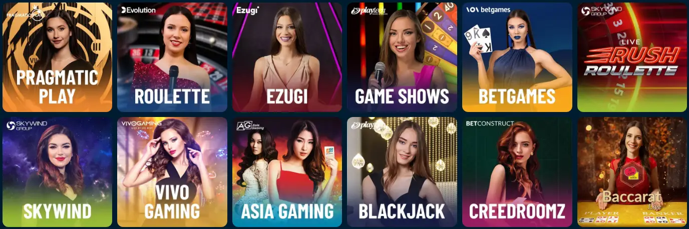 Sweetsino Live Casino